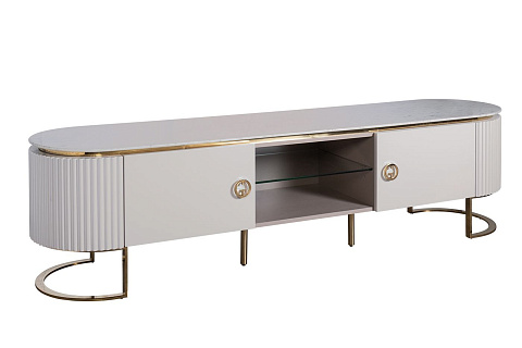77IP-GD010-TV Тумба под ТВ Лучано (Luciano) 200*47*52см купить по цене 208 400 руб.