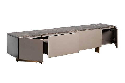58DB-21233TV Тумба под телевизор "Дверь" (Gate) 200*42*45см купить по цене 214 400 руб.