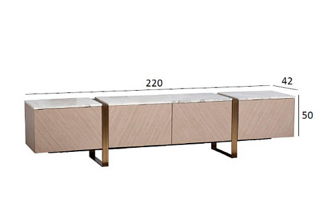 58DB-23185 Тумба под телевизор 220*42*50см купить по цене 239 680 руб.