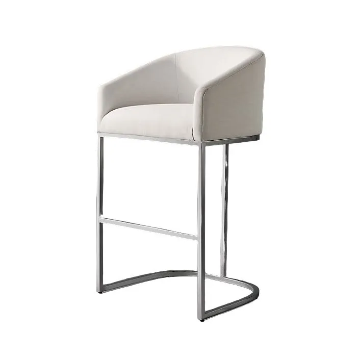 Барный стул Emery Barrelback Slope Polished